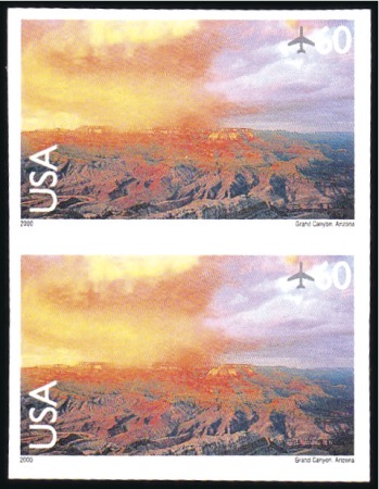 Stamp of United States 2000 60c Grand Canyon, Die Cutting Omitted (C135a)