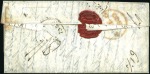 Stamp of Great Britain » 1840 1d Black and 1d Red plates 1a to 11 The Earliest Cover from Russia Known with a Postag