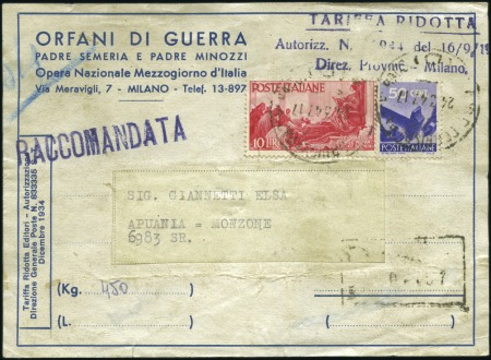 Stamp of Italy 1864-1959, +70 covers / postal stationery /picture