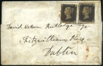 Stamp of Great Britain 1840-1901, Group of 49 covers/cards incl. 1840 (No