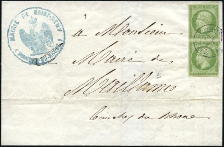 Stamp of France 1855-90, Un album de lettre classiques montées sur