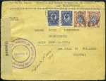 Stamp of Russia 1919-20, ALLIED INTERVENTION, archive of 4 covers 