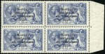 Stamp of Ireland 2s6d Chocolate-brown to 10s grey-blue, mint set in