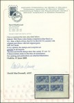 Stamp of Ireland 2s6d Chocolate-brown to 10s grey-blue, mint set in