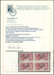 Stamp of Ireland 2s6d Chocolate-brown to 10s grey-blue, used set in