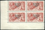 Stamp of Ireland 2s6d Chocolate-brown to 10s dull grey-blue, mint m