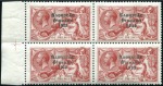 Stamp of Ireland 2s6d Chocolate-brown to 10s grey-blue, mint nh she