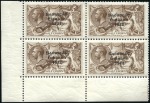Stamp of Ireland 2s6d Chocolate-brown to 10s dull grey-blue, mint b