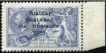 Stamp of Ireland 2s6d Grey-brown to 10s dull grey-blue, mint margin