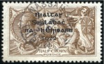 Stamp of Ireland 2s6d Grey-brown to 10s dull grey-blue, used set, w