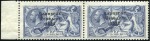 Stamp of Ireland 2s6d Chocolate-brown to 10s dull grey blue, comple