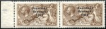 Stamp of Ireland 1922-23 2s6d Chocolate-brown to 10s dull grey-blue