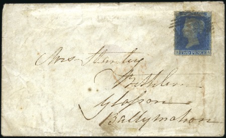 Stamp of Ireland 1841 2d BLUE
1847 (Sep 27) Envelope sent within