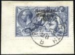 Stamp of Ireland 2s6d Chocolate-brown to 10s dull grey-blue, set ea