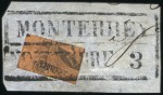 Stamp of Mexico 1856-61, Selection of better values incl. 4r red b