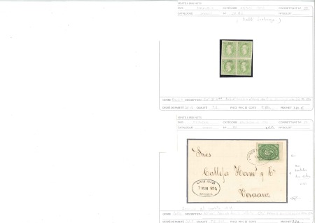 Stamp of Mexico 1866-1911, Selection of useful values, noted doubl