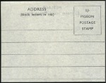 Stamp of Great Britain » Locals HERM ISLAND: 1952 (Aug) Miniature envelope with 1s