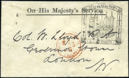 Stamp of Great Britain Office of Works: 1907 (Jul 19) OHMS envelope with