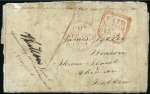 Stamp of Ireland 1834 (Sep 20) Entire from Jonathan Tyler of the 1s