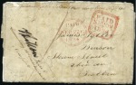 Stamp of Ireland 1834 (Sep 20) Entire from Jonathan Tyler of the 1s