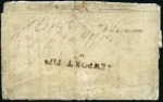 Stamp of Ireland 1834 (Sep 20) Entire from Jonathan Tyler of the 1s