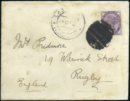 Stamp of Great Britain » British Post Offices Abroad CANARY ISLANDS: 1901 Envelope sent during the Boer