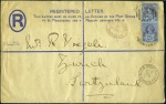 Stamp of Great Britain » 1855-1900 Surface Printed 1893 (Aug 16) Registered envelope with 1887 2 1/2d