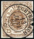 Stamp of Luxembourg 1852-1994, Attractive mint & used collection mount