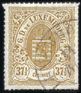 Stamp of Luxembourg 1852-1994, Attractive mint & used collection mount