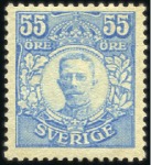 Stamp of Sweden 1855-1988, Attractive mint & used collection in on