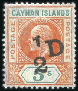 Stamp of Cayman Islands 1901-1966, Attractive mint collection on hingeless