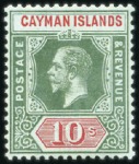 Stamp of Cayman Islands 1901-1966, Attractive mint collection on hingeless