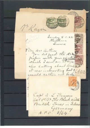 Stamp of Germany » Plebiscite Areas » Upper Silesia Exciting collection on stock pages, showing essay,