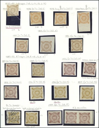 Stamp of Russia » Zemstvos Kremenchug (Poltava): 1875-1915, Selection of 61 u