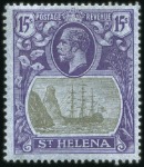 Stamp of St. Helena 1856-1968, Attractive mint & used collection on hi