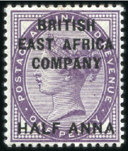 Stamp of Kenya, Uganda and Tanganyika » Kenya, Uganda and Tanganyika 1890-1960, British East Africa with Kenya, Uganda