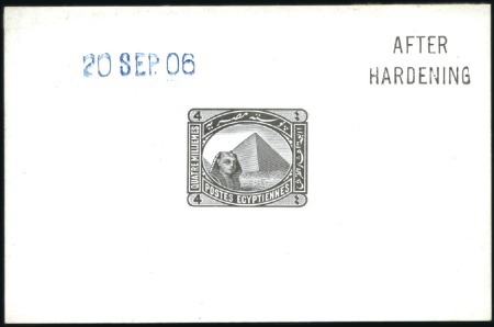 Stamp of Egypt 1888-1906 De La Rue Currency Change 4m die proof i
