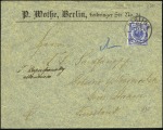 Stamp of Russia » Zemstvos Bogorodsk (Moscow): 1896 Large printed matter enve