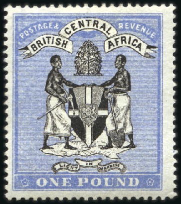 Stamp of Nyasaland 1891-1963, Attractive mint & used collection on pa