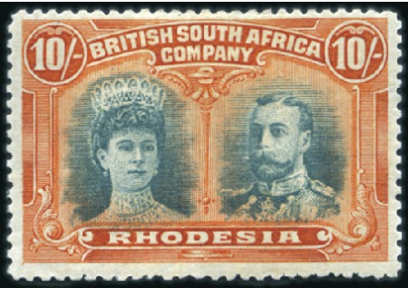 Stamp of Rhodesia 1890-1963, Attractive mint & used collection on hi
