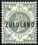 Stamp of South Africa » Zululand 1888-96, Mint collection on one album page, compri