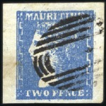 Stamp of Mauritius 1856-1967, Mint & used collection on hingeless pag