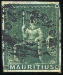 Stamp of Mauritius 1856-1967, Mint & used collection on hingeless pag