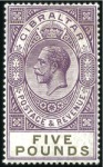 Stamp of Gibraltar 1886-1975, Virtually complete and practically all 