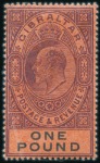 Stamp of Gibraltar 1886-1975, Virtually complete and practically all 