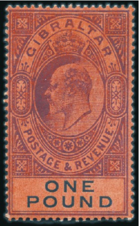 Stamp of Gibraltar 1886-1975, Virtually complete and practically all 