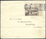 Stamp of Ireland 1929-75, Collection of commemorative FDCs in an al