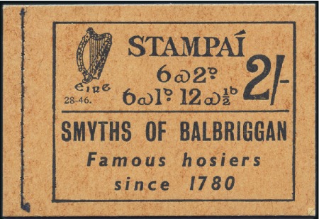 Stamp of Ireland 1931-2000, Collection of booklets in an album incl
