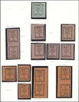 Stamp of Russia » Zemstvos Ustyuzhna (Novgorod): 1889-97, Selection of 66, wi