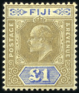 Stamp of Fiji 1871-1966, Mint & used collection mounted on set o